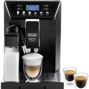 DeLonghi ECAM 22.360.B Machine expresso avec broyeur à grains – Noir/Argent
