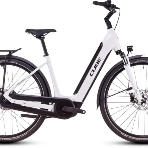 Cube Supreme Hybrid Comfort ONE 500 metallicwhite´n´black