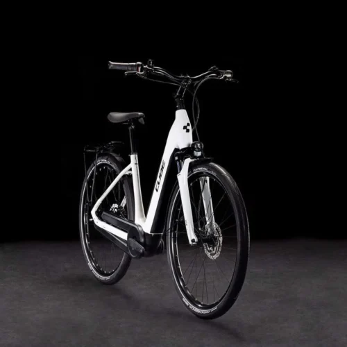 Cube Supreme Hybrid Comfort ONE 500 metallicwhite´n´black