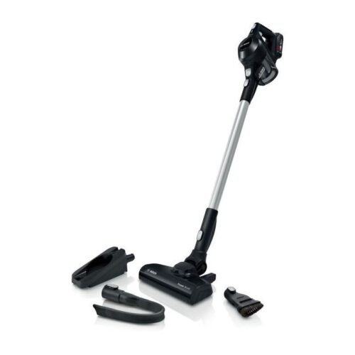 Aspirateur Balai Multifonction Bosch BBS611BSC sans fil avec Aspirateur à Main Intégré, 2 Vitesses et 30 min d’Autonomie – Noir