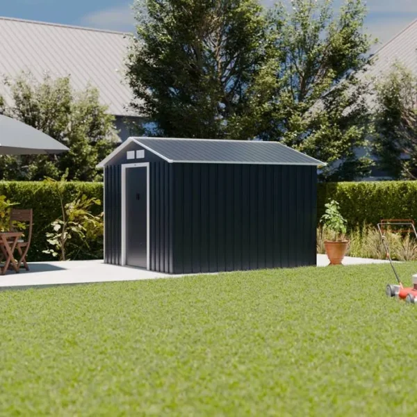 Abri de jardin métal 7,06m² avec kit d'ancrage Calaisis – Image 5