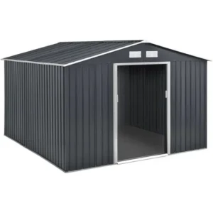 Abri de jardin métal "Vegas" - 7,06 m² - Gris