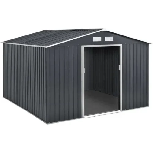 Abri de jardin métal « Vegas » – 7,06 m² – Gris