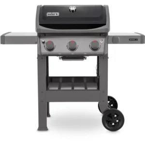 Barbecue à gaz mix plancha émaillée - WEBER - Spirit II E-310 - Noir