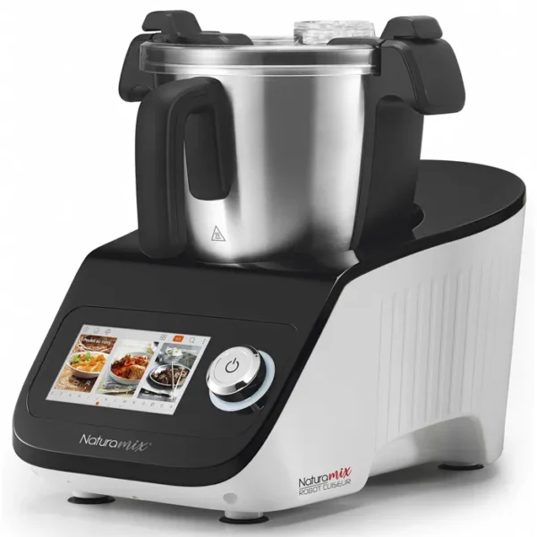 Naturamix Robot cuiseur multifonctions avec balance intégrée et écran tactile + bol supplémentaire offert - robot cuiseur + bol – Image 5