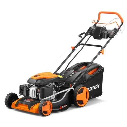 Tondeuse thermique autotractée démarrage électrique 196cm3 51cm – FUXTEC FX-RM5196eS – 6CV 60L