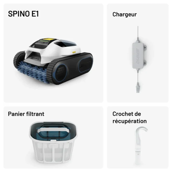 SPINO E1 Robot de piscine – Image 6